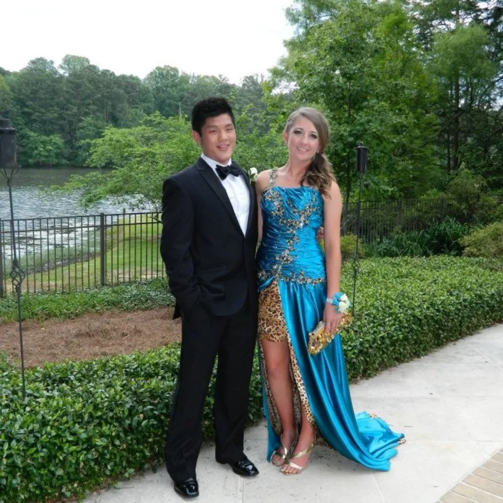 ever pretty dusty blue dress Ever-Pretty Bridesmaid Gowns In ES80116DN Size Dusty Blue St. John Small Saks and outdoor ceremonies lace appliqued prom sresses Size:7 years